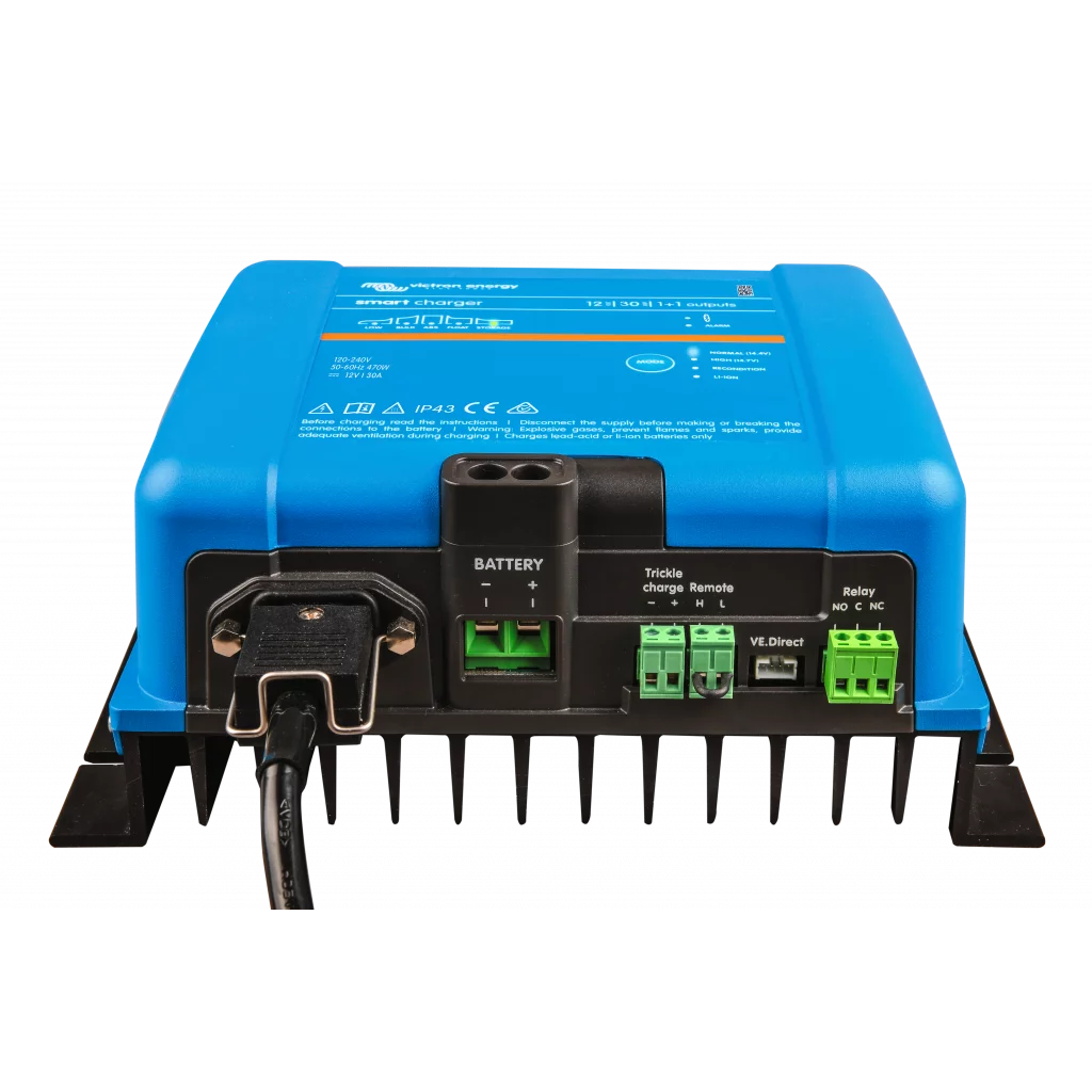Produktbilde 2 av VICTRON Phoenix Smart IP43 Batterilader 12V 30A 1+1 kanaler 120-240V