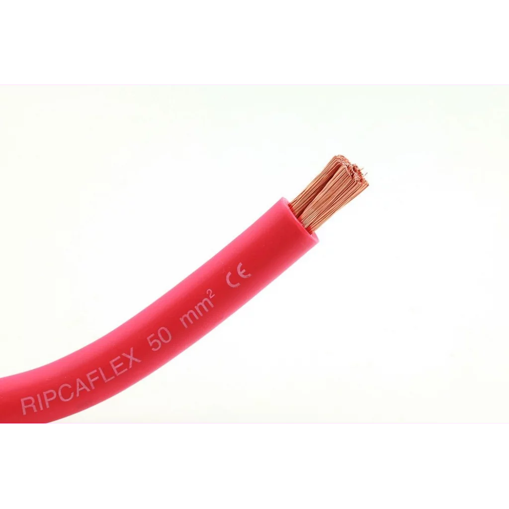 Batterikabel 50mm2 - Rød shown in product view
