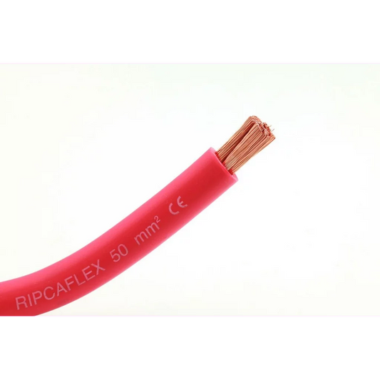 Batterikabel 50mm2 - Rød shown in product view