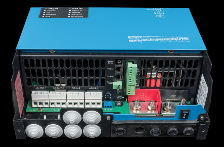 VICTRON Quattro-II 24/5000/120-50/50 Kombinert Batterilader og Inverter - Image 6