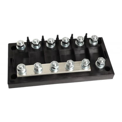 SKANBATT Mega Fuse holder 6 pos 250A busbar