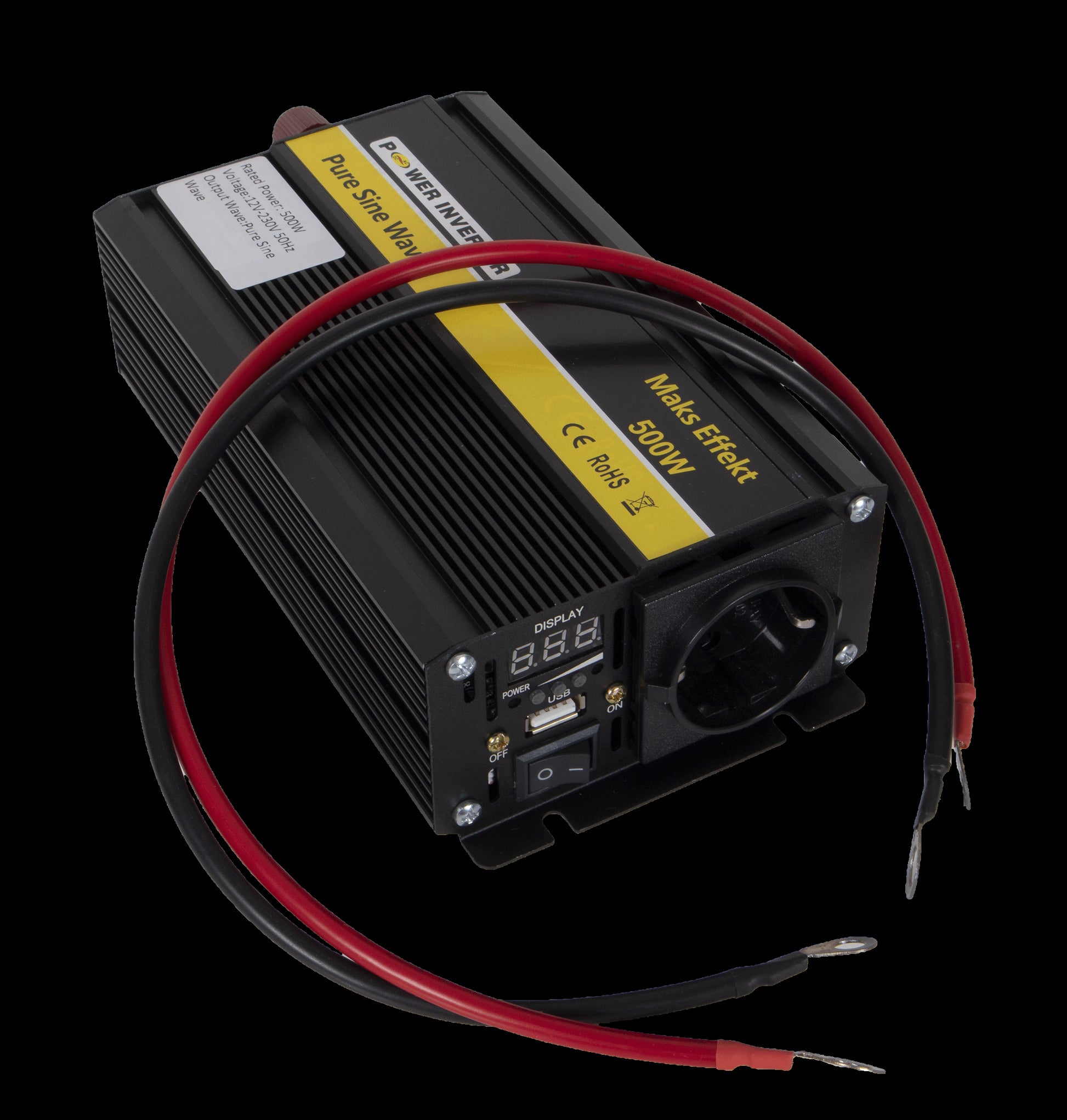 POWER Inverter 12V 500W Ren Sinus - Image 4