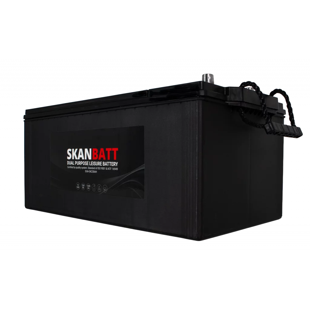SKANBATT Dual Purpose 12V 230AH  1330CA (513x276x239mm) +L