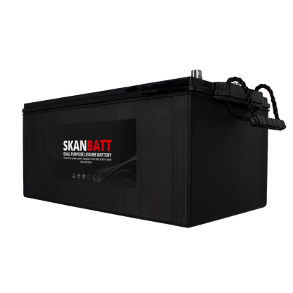 SKANBATT Dual Purpose 12V 230AH  1330CA (513x276x239mm) +L
