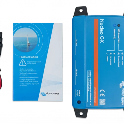 Victron Nucleo GX shown in product view