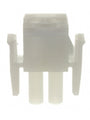 Hannhus / Rett / 6.35 Mm / 2 Pole / Te Connectivity