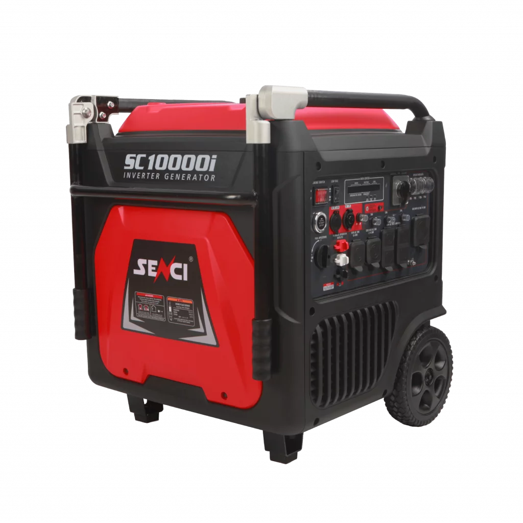 SENCI SC10000i Inverter Aggregat - Bensin - Max 9000W - ATS / Relestyring - Elektrisk start