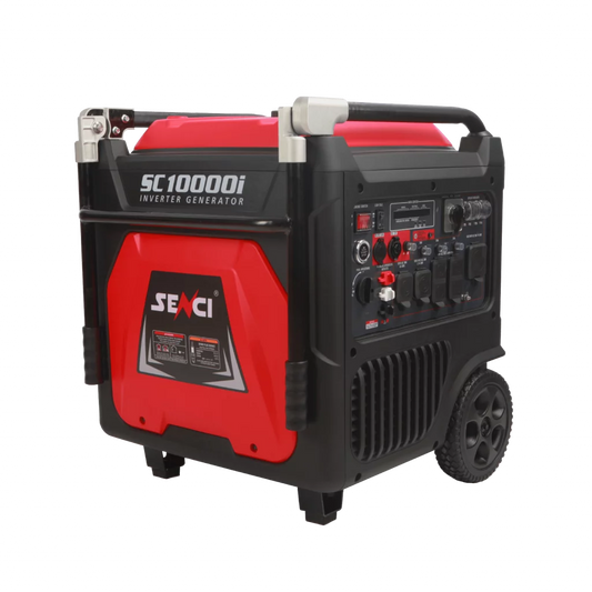 SENCI SC10000i Inverter Aggregat - Bensin - Max 9000W - ATS / Relestyring - Elektrisk start