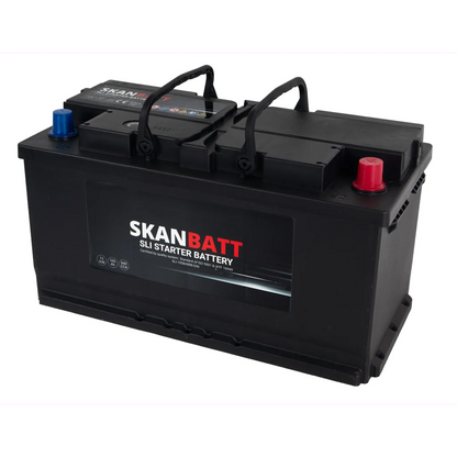 SKANBATT SLI Startbatteri 12V 105AH 840CCA (352x175x190mm) +R