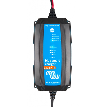 VICTRON Blue Smart IP65 Batterilader 24V 8A m/Bluetooth shown in product view