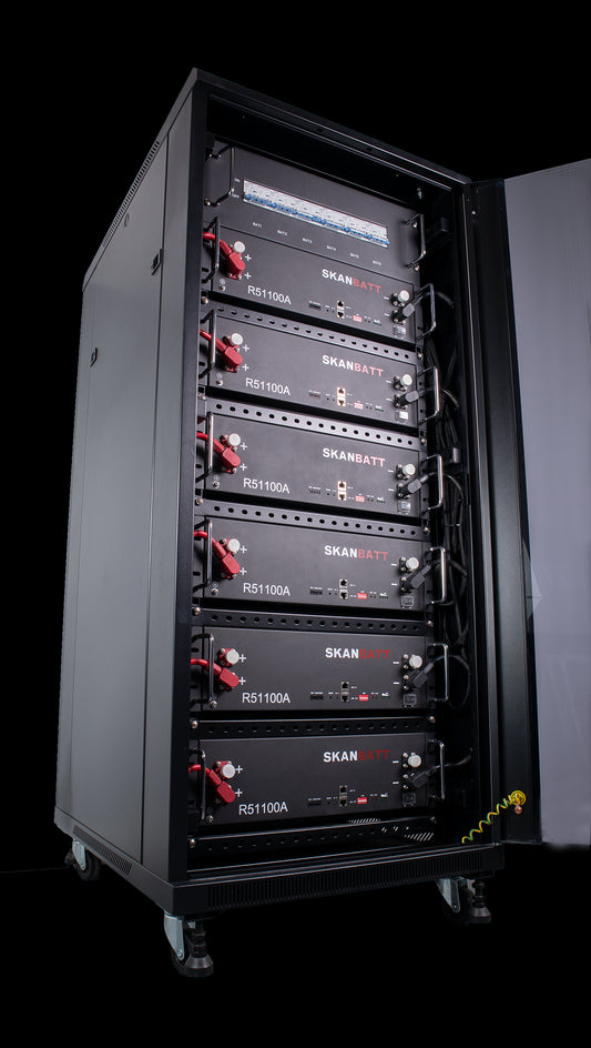 SKANBATT ESS Rack 48V 30,72kWt - LiFePO4 - Image 1