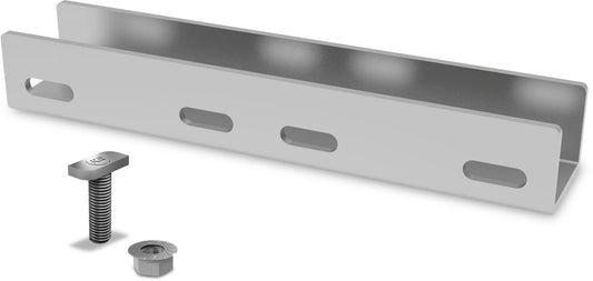 K2 SingleRail 36 RailConnector Set (rail + 4 muttere og skruer) - Image 1