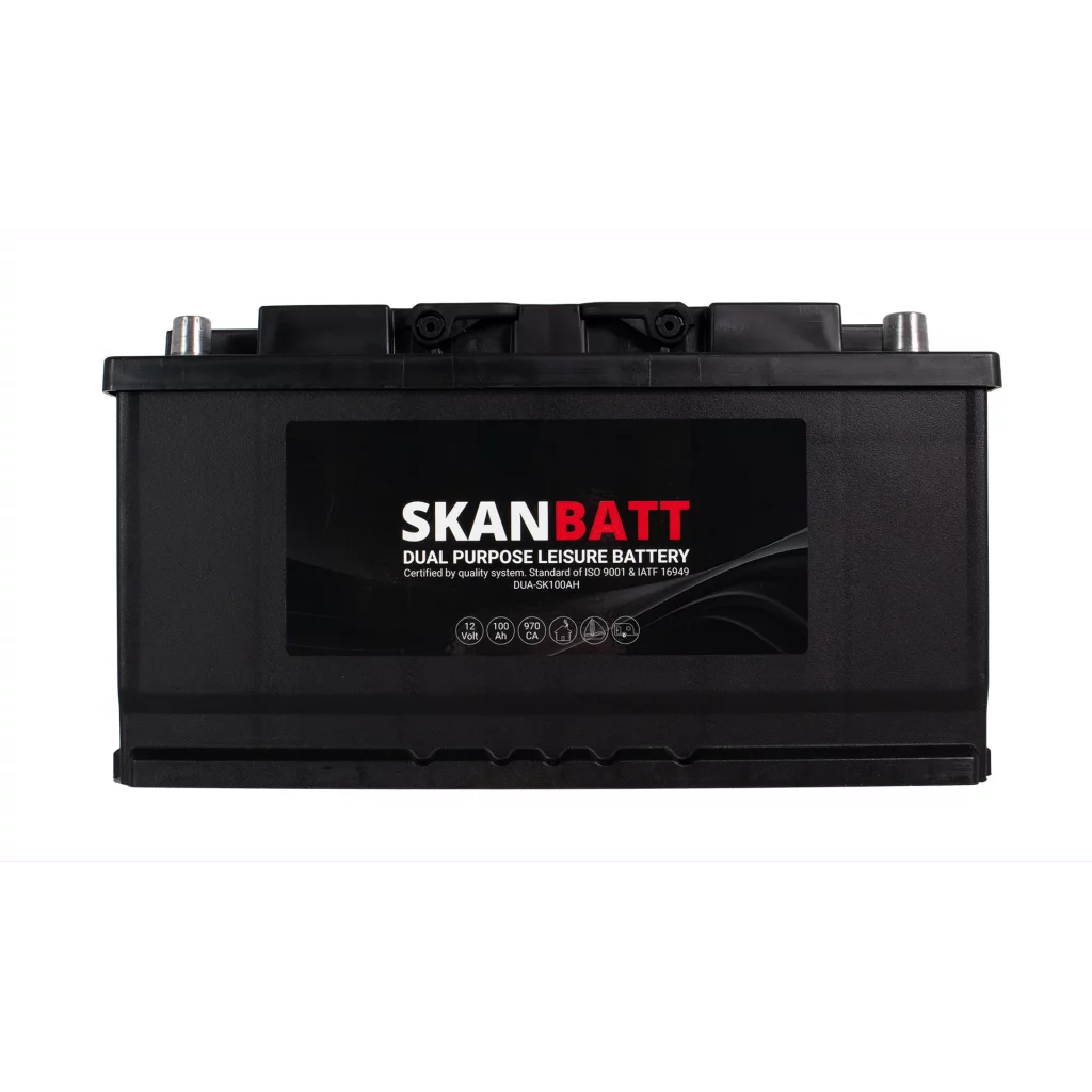 SKANBATT Dual Purpose 12V 100AH 970CA (353x175x190mm) +R