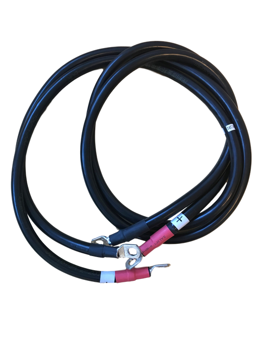 Kabel 2x50mm2 m/8mm 140CM lengde (sett til inverter)