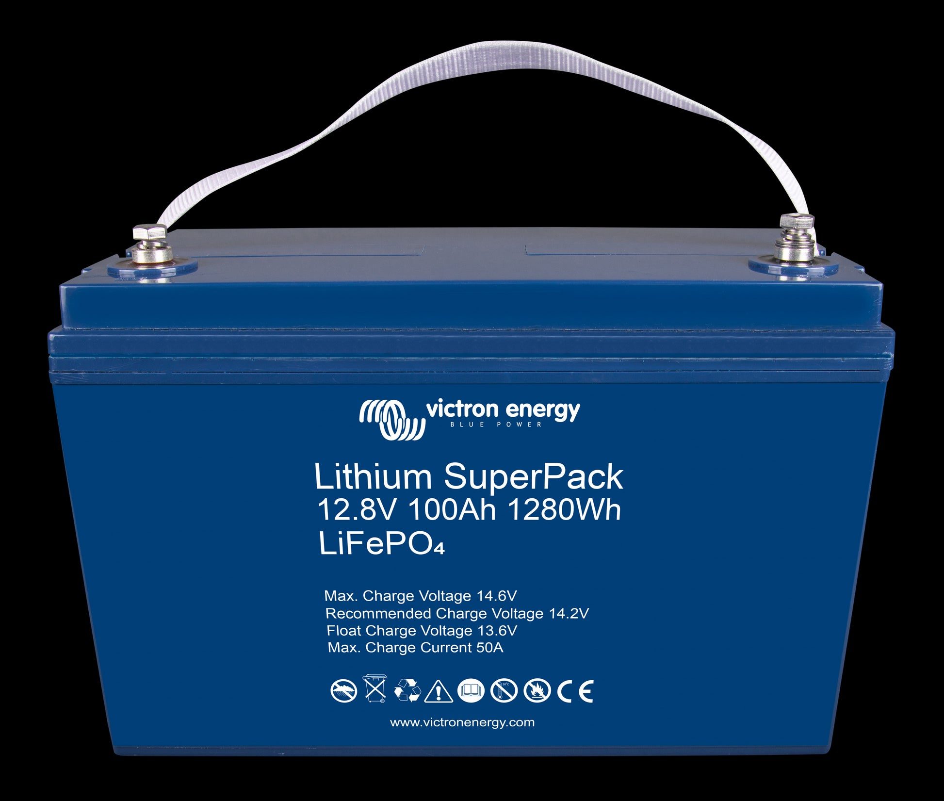 VICTRON Lithium SuperPack 12,8V 100Ah (M8) - High Current - Image 2