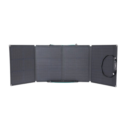 Ecoflow Sammenleggbart Solcellepanel 110W label detail