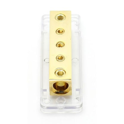 Koblingsskinne 2X50Mm2 + 3X25Mm2 shown in angle view