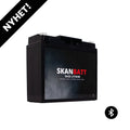 SKANBATT Base Lithium - 12V 20Ah 30A BMS - 180x78x164mm - Bluetooth - 3 Års garanti