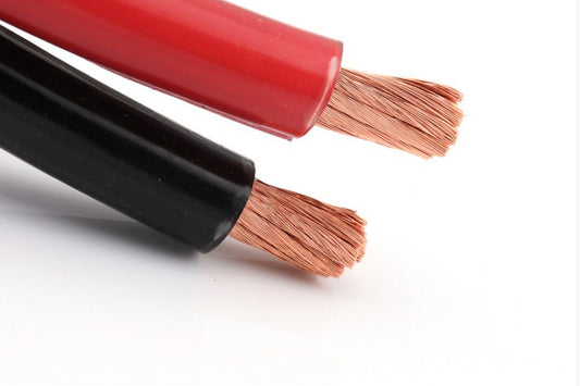 Kabel 2X6Mm2 Svart/Rød -