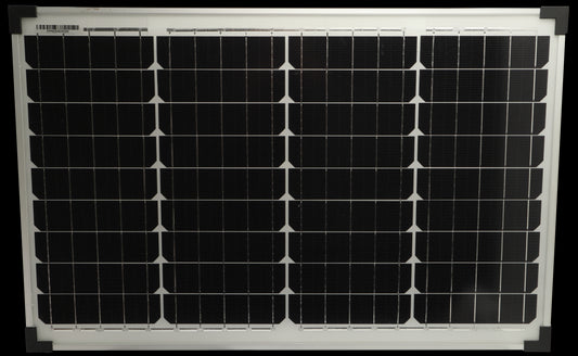 Solcellepanel 40W - Monocrystalline - 670x430x30mm