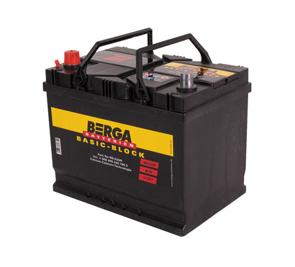 BERGA Basic Block 12V 68AH 550CCA shown in product view image 2