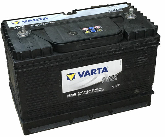 VARTA Promotive HD Batteri 12V 105AH 800CCA (330x172x220/240mm) +midtstilt H16 - Image 1
