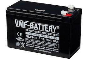 VMF 12V 9AH AGM Batteri F2 (Tilsvarer RT1290 F2) - Image 1