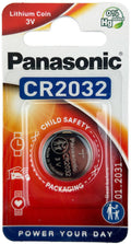 PANASONIC Knappcellsbatteri CR2032 3V 1-pack