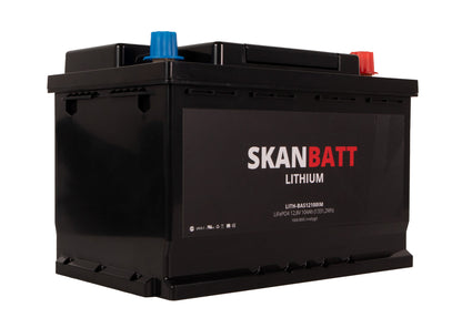 Skanbatt Lithium Batteri 12V 104Ah 100A Bms shown in product view image 2