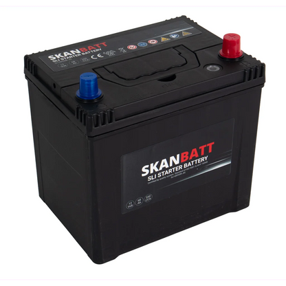 SKANBATT SLI Startbatteri 12V 68AH 550CCA (232x173x225mm) +R