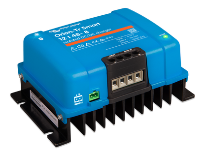 Victron Orion Tr Smart Dc-Dc Lader 12>48V 8A (Galvanisk Isolert) shown in angle view