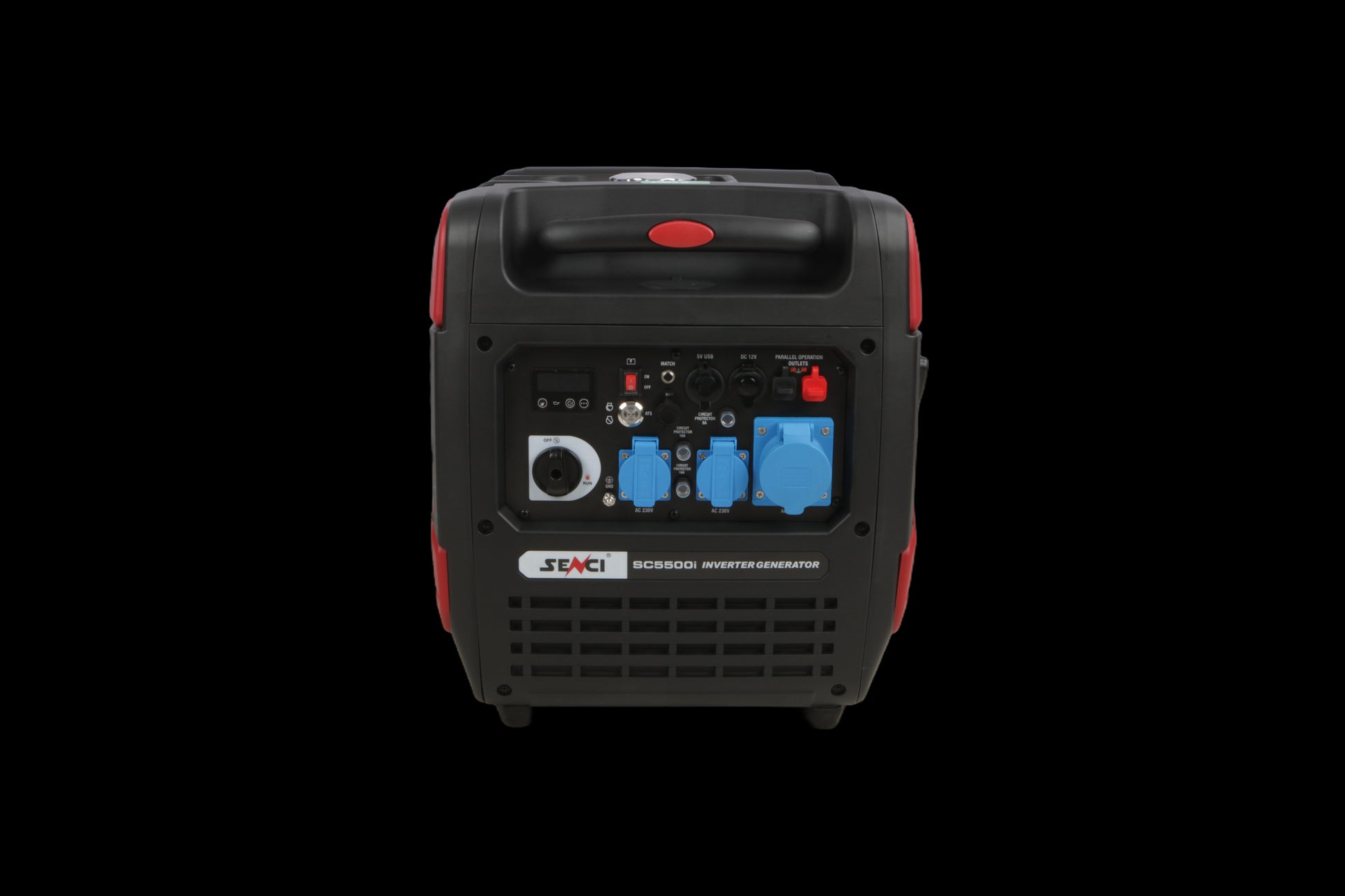 SENCI SC5500i Inverter Aggregat - Bensin - Max 6000W - ATS - Elektrisk start - Image 7