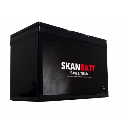 Produktbilde 6 av SKANBATT Base Lithium - 12V 100Ah 100A BMS - 307x169x208mm - Bluetooth - 3 Års garanti