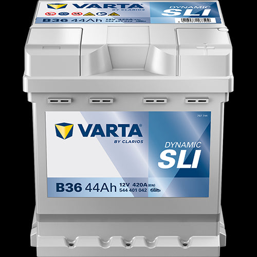 VARTA Blue Dynamic Batteri 12V 44AH 420CCA (175x175x190/190mm) +høyre B36 - Image 1