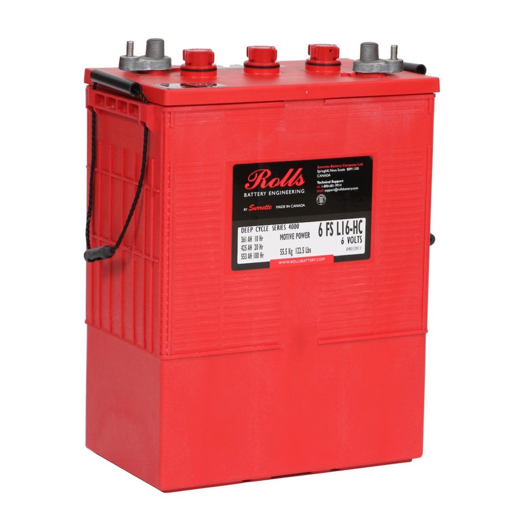 ROLLS 6-FS-L16-HC Deep Cycle Batteri 6V 425AH (318x181x425mm) - Image 1