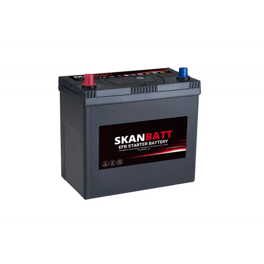 SKANBATT EFB Startbatteri 12V 45AH 430CCA +L shown in product view
