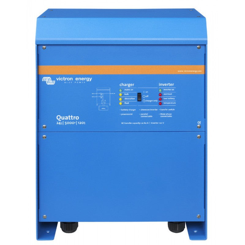 VICTRON Quattro 24/5000/120-100/100 Kombinert Batterilader og Inverter - Image 1