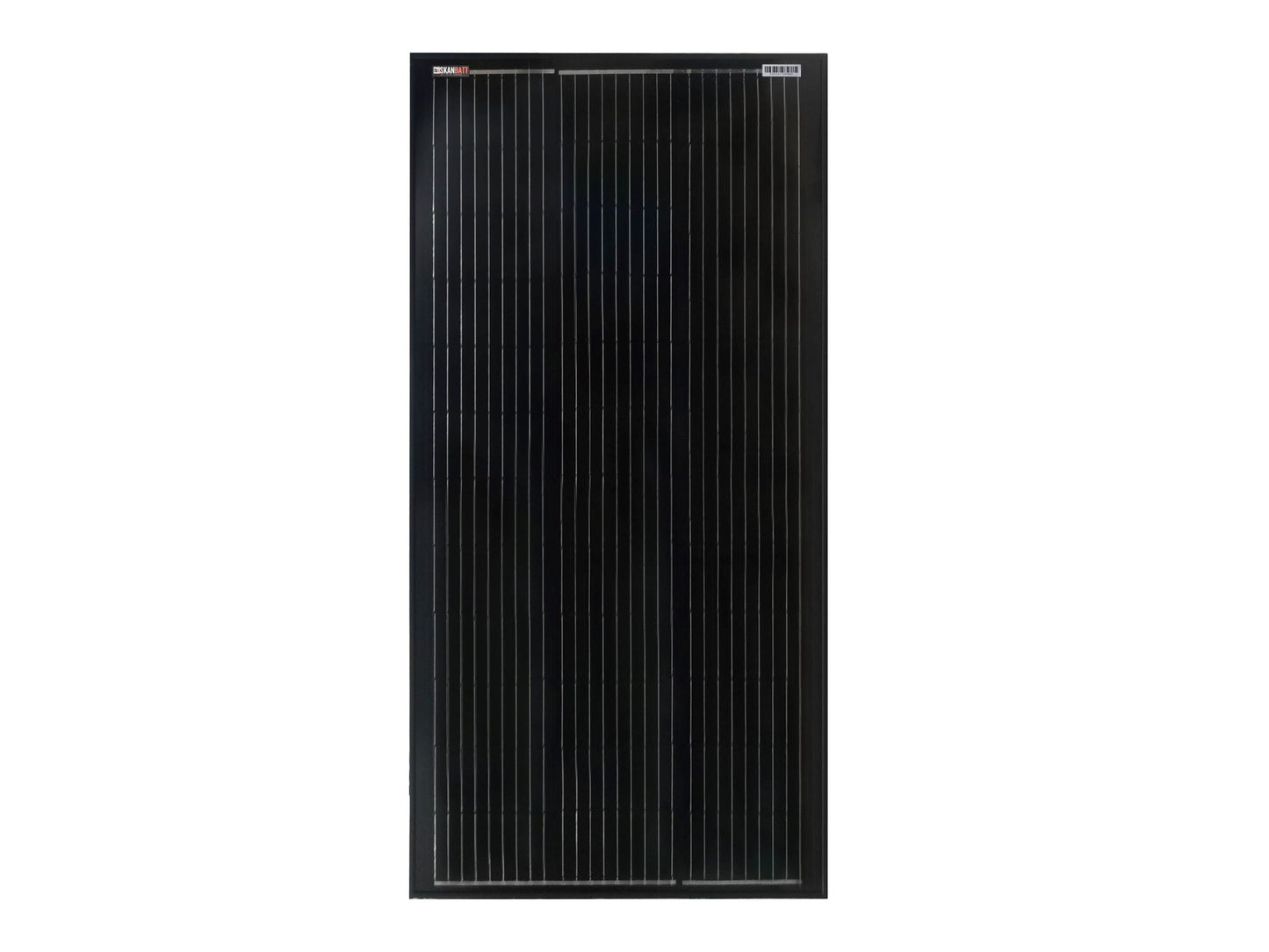 Skanbatt Solcellepanel 110W - All Black - Mono - Perc - 1070X550X30Mm