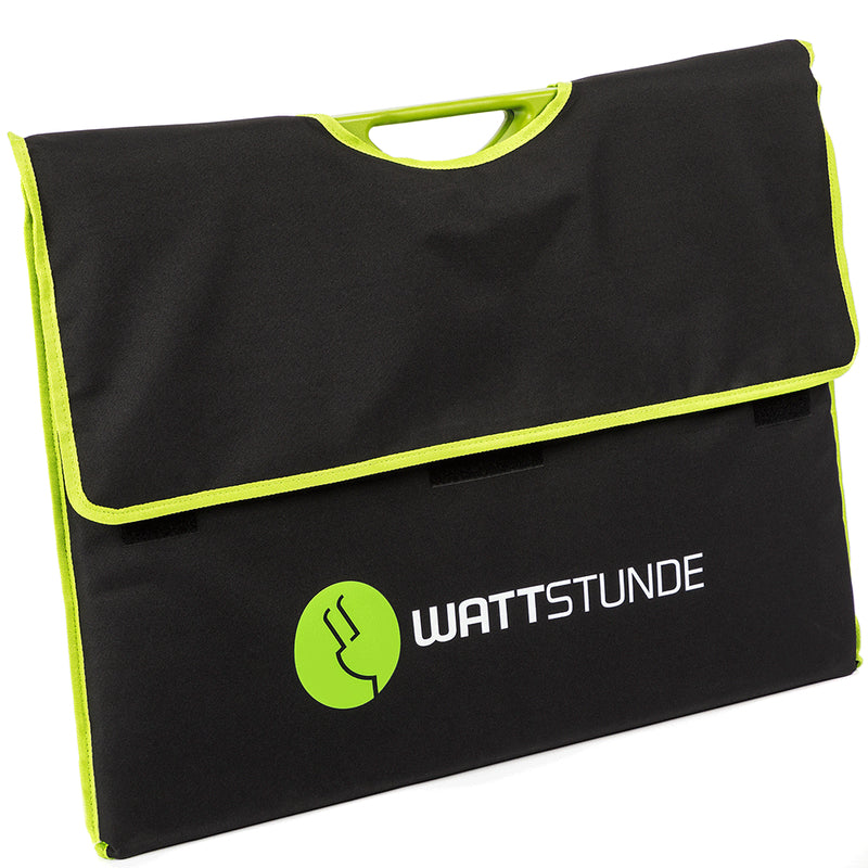 WATTSTUNDE® 100W SolarBuddy solar bag WS100SB direkte med USB-tilkobling NB! B-VARE - Image 5