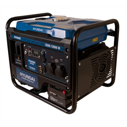HYUNDAI HY4000Ei Inverter Aggregat 3900W - Fjernkontroll og ATS