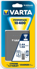 VARTA Powerbank 10400mAh 5V 1x2,4A / 2x1A