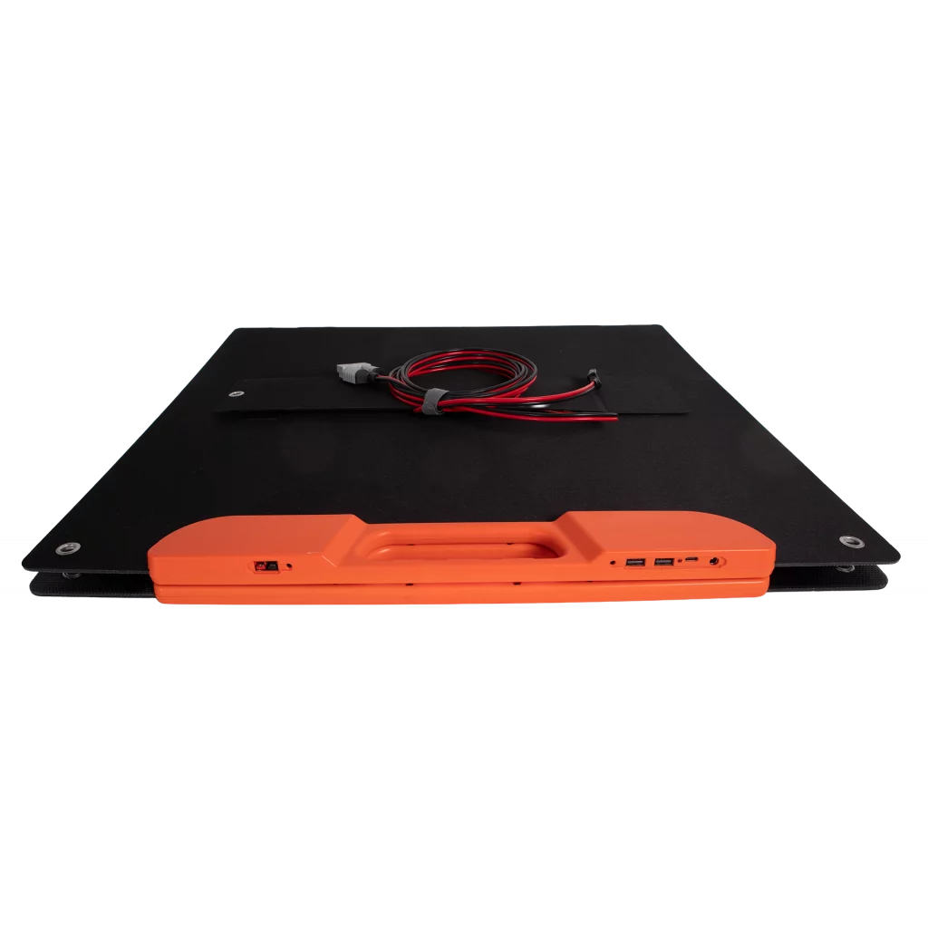SKANBATT Sammenleggbart Solcellepanel 120W m/USB