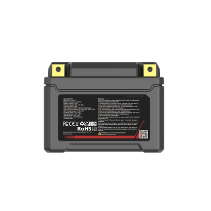 LOKITHOR Lithium MC Batteri 12V 3Ah - 113x70x85mm - Bluetooth - Heat shown in product view