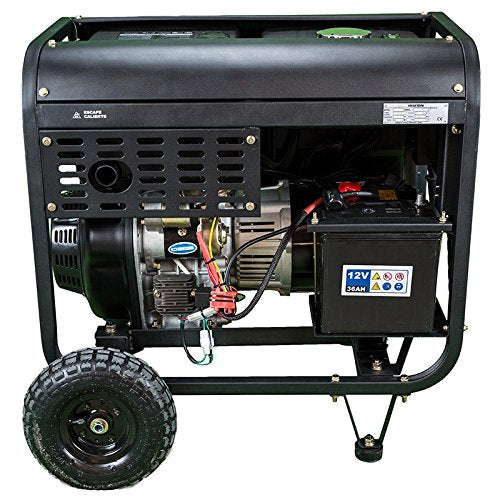 HYUNDAI DHY6000LEK Strømaggregat 5300W - Elektrisk start - Diesel - Image 3