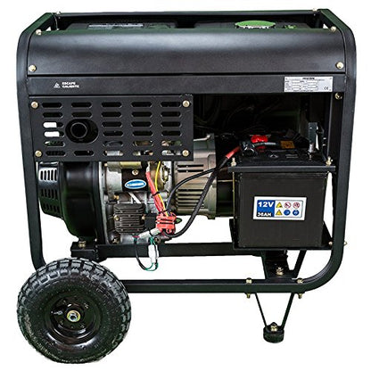 Hyundai Dhy6000Lek Strømaggregat 5300W - Elektrisk Start - Diesel - inkl. klargjøring shown in detail view