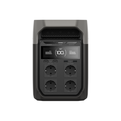 Ecoflow Delta 3 Bærbar Strømforsyning - Lps - 1024Wh - 1800W shown in detail view