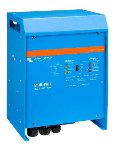 Victron Multiplus C12/3000/120-50 Kombi Inverter Og Lader shown in detail view