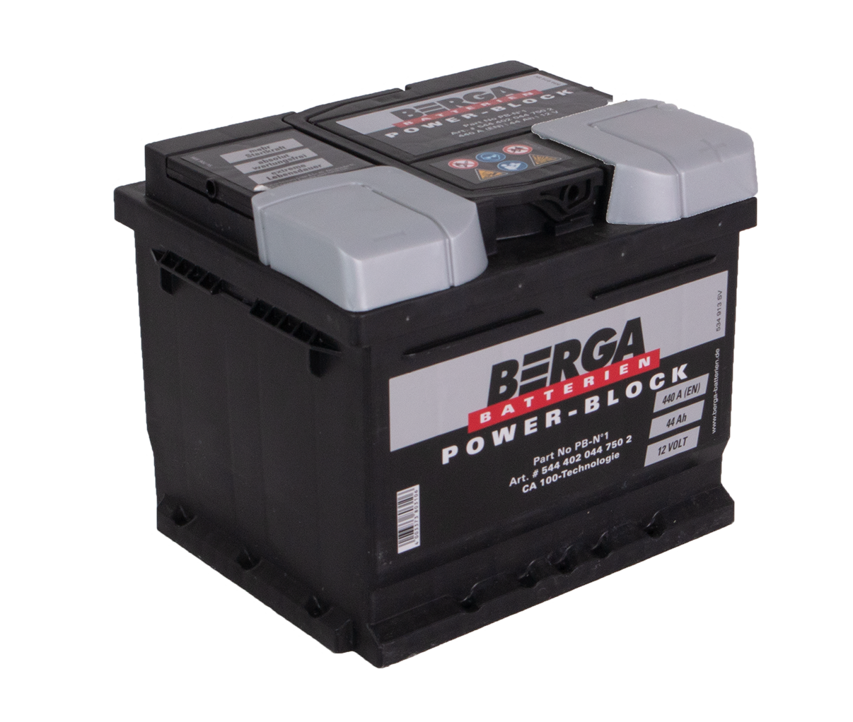 Berga Power Block 12V 44Ah 440Cca shown in product view