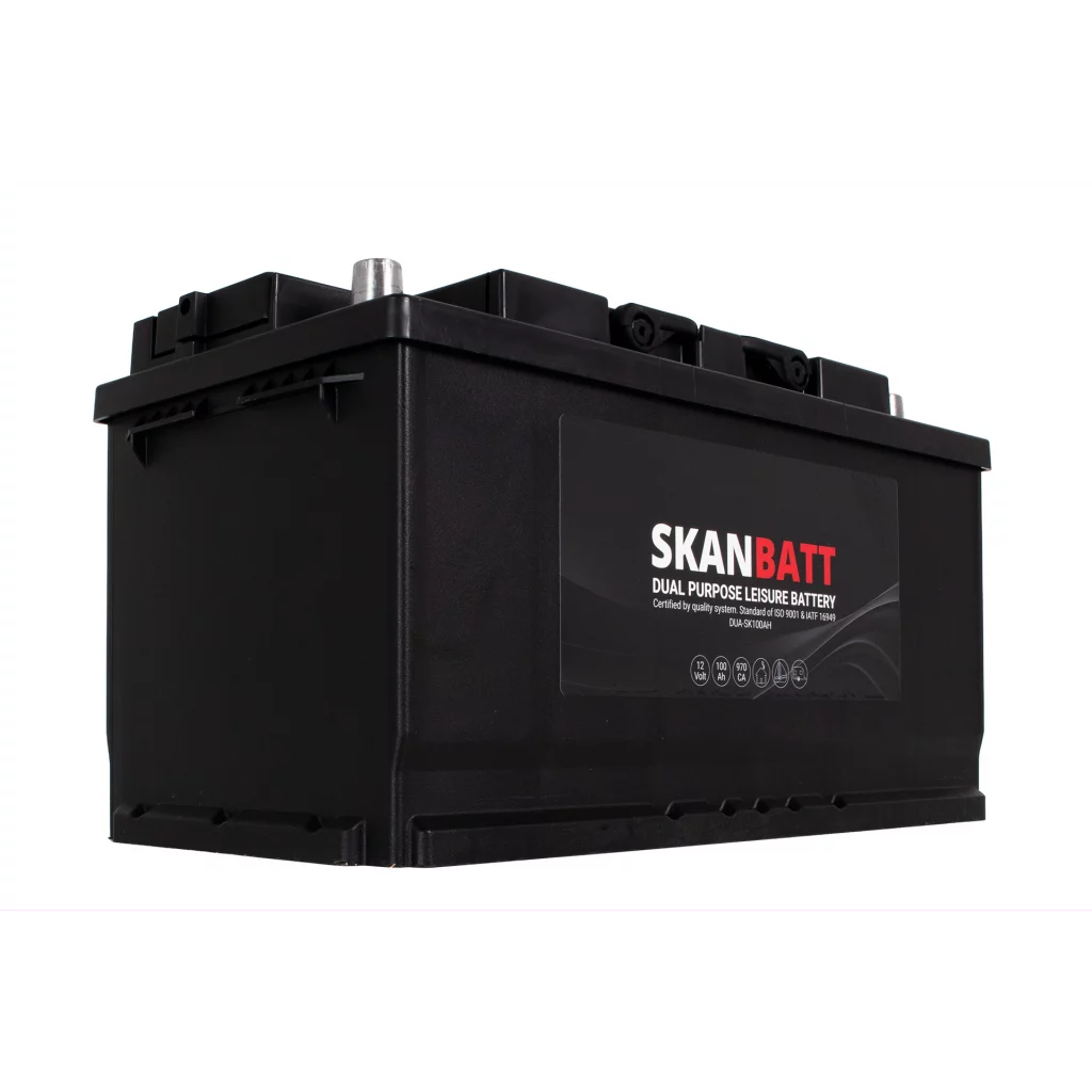 SKANBATT Dual Purpose 12V 100AH 970CA (353x175x190mm) +R