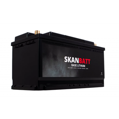 Produktbilde 6 av SKANBATT Base Lithium - 12V 100Ah 100A BMS - 352x175x190mm - Bluetooth - 3 Års garanti - Bobil